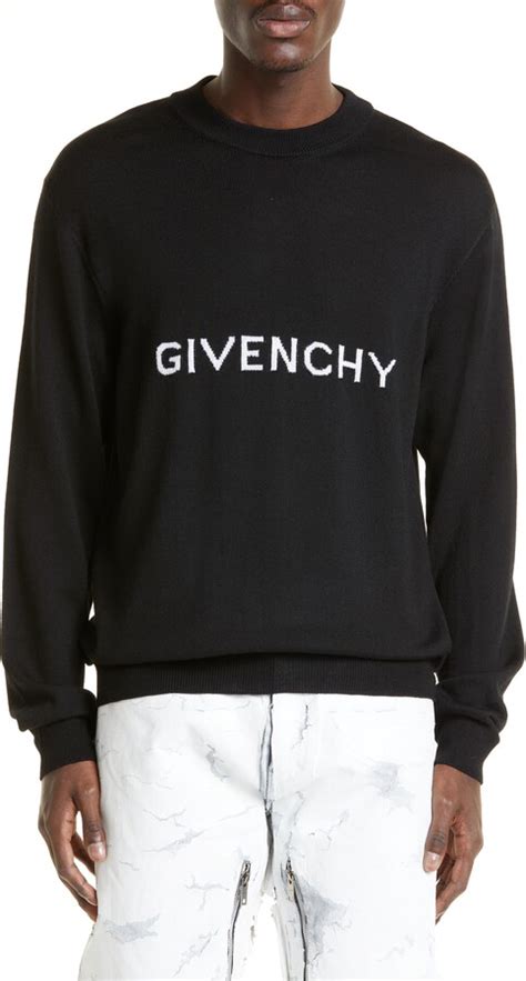 givenchy logo-intarsia wool sweater|GIVENCHY Archetype Logo.